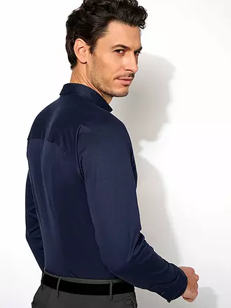 DESOTO | Chemise en jersey coupe slim | blau